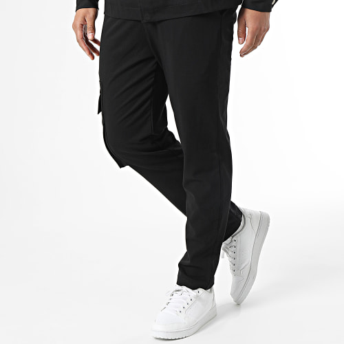 Ensemble Veste et Pantalon Cargo Noir