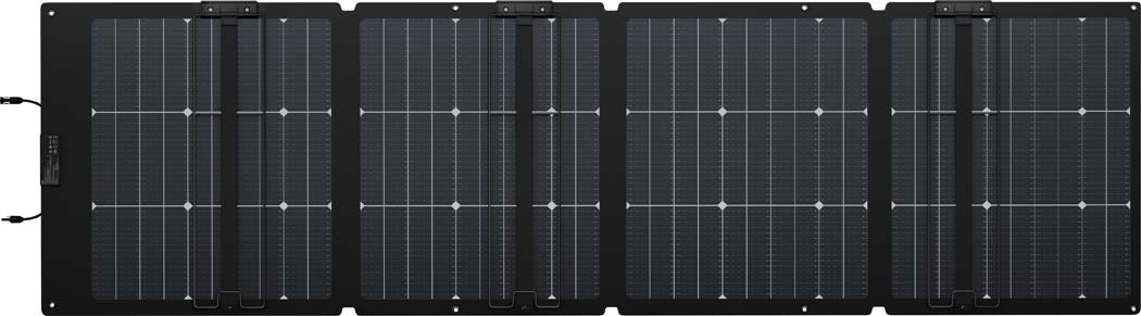 EcoFlow NextGen Solarpanel tragbar bifazial 220 W Vorderseite / 175 W Rückseite