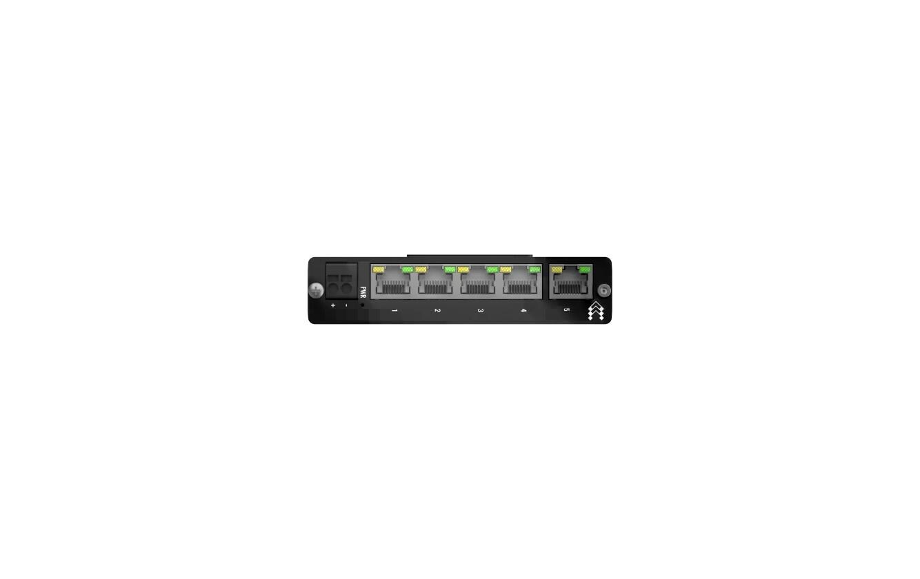 Rail Switch TSW114 5 PortSwitch mit DIN-Schiene