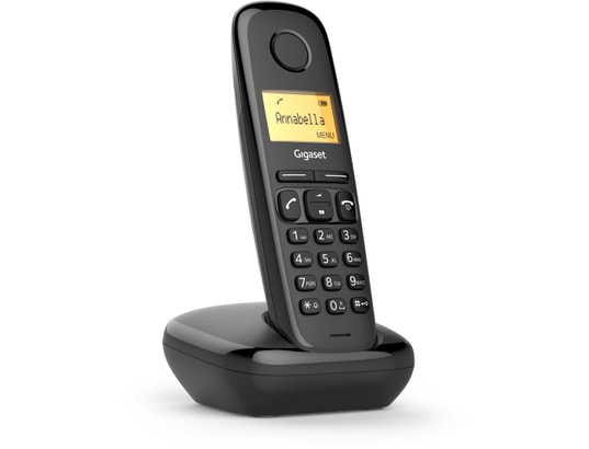 GIGASET - Téléphone sans fil A170 Solo Noir