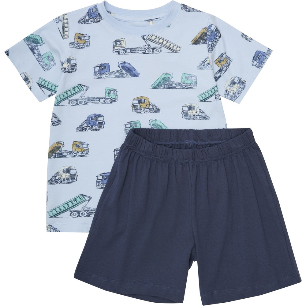 Køb Minymo Skyway T-Shirt+ Shorts Sæt AOP