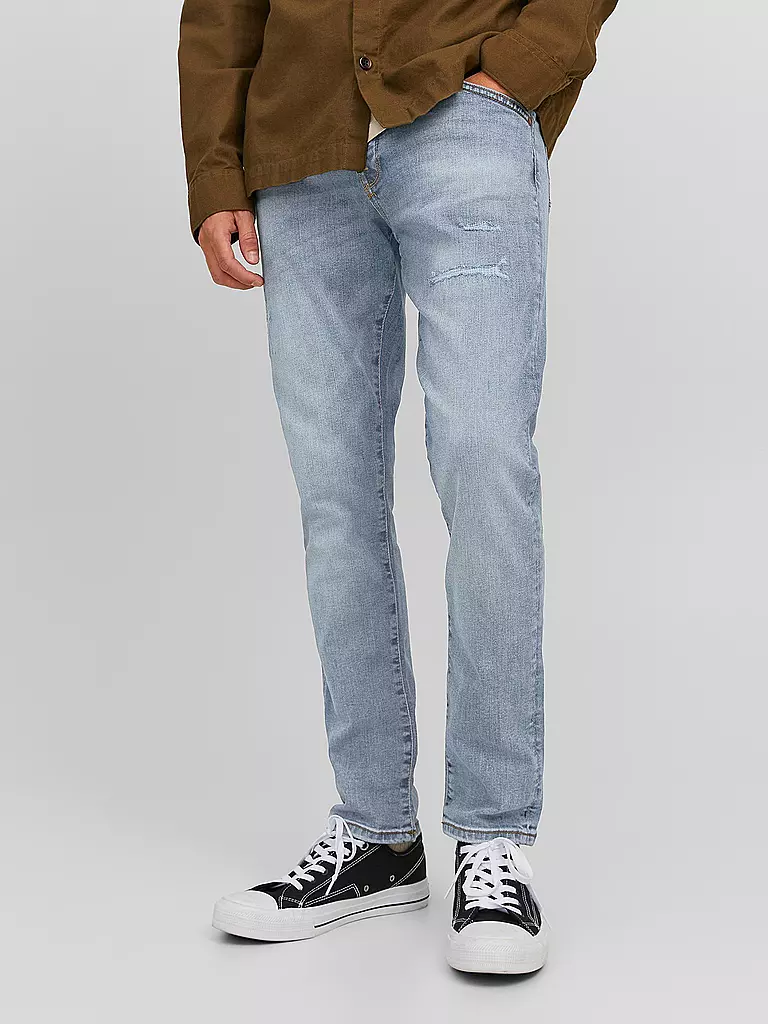JACK & JONES Jeans Slim Fit JJIGLENN  blau