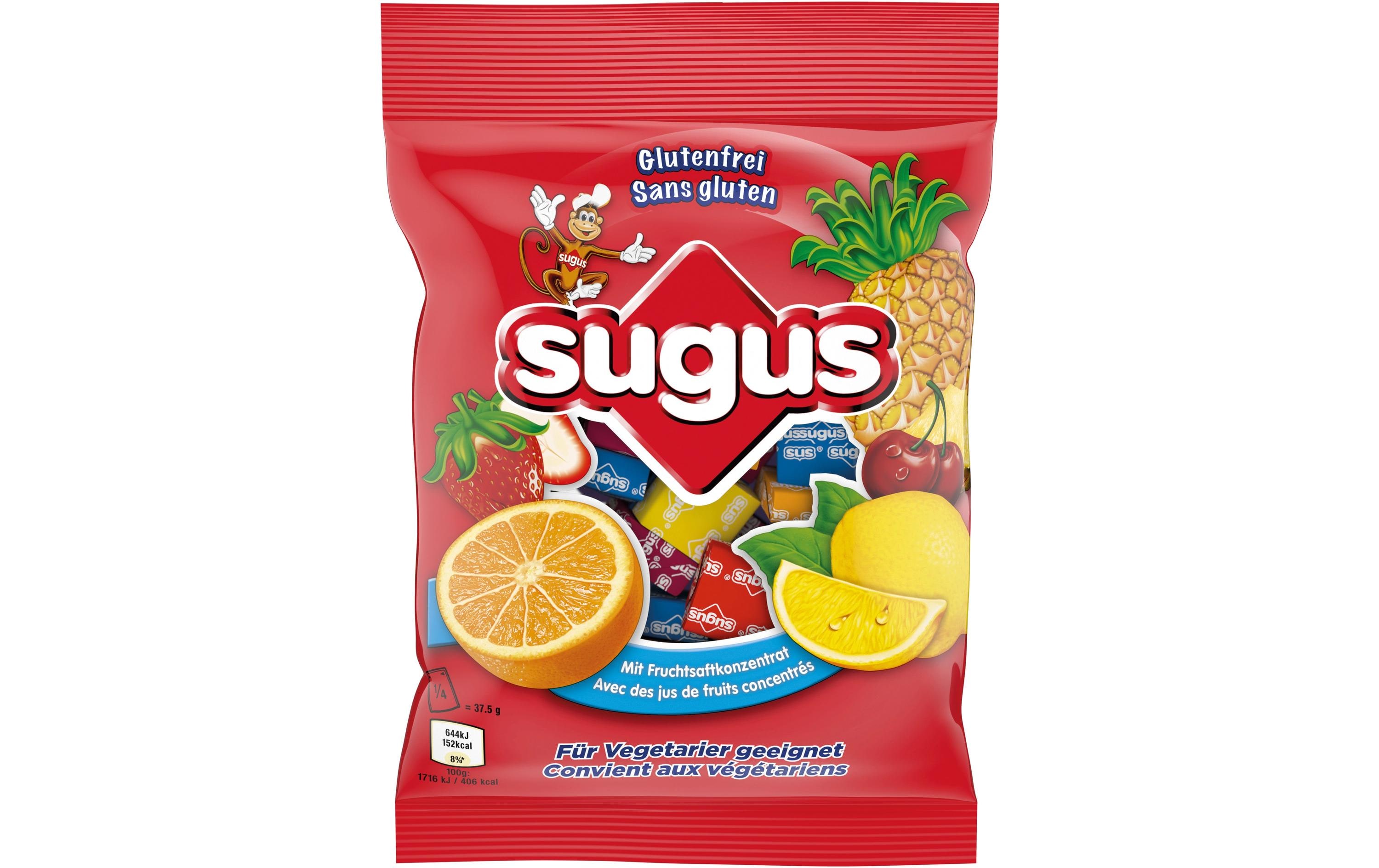 Kaubonbon glutenfrei 150 gKaudragees mit Fruchtgeschmack und konzentrierten Fruchtsäften