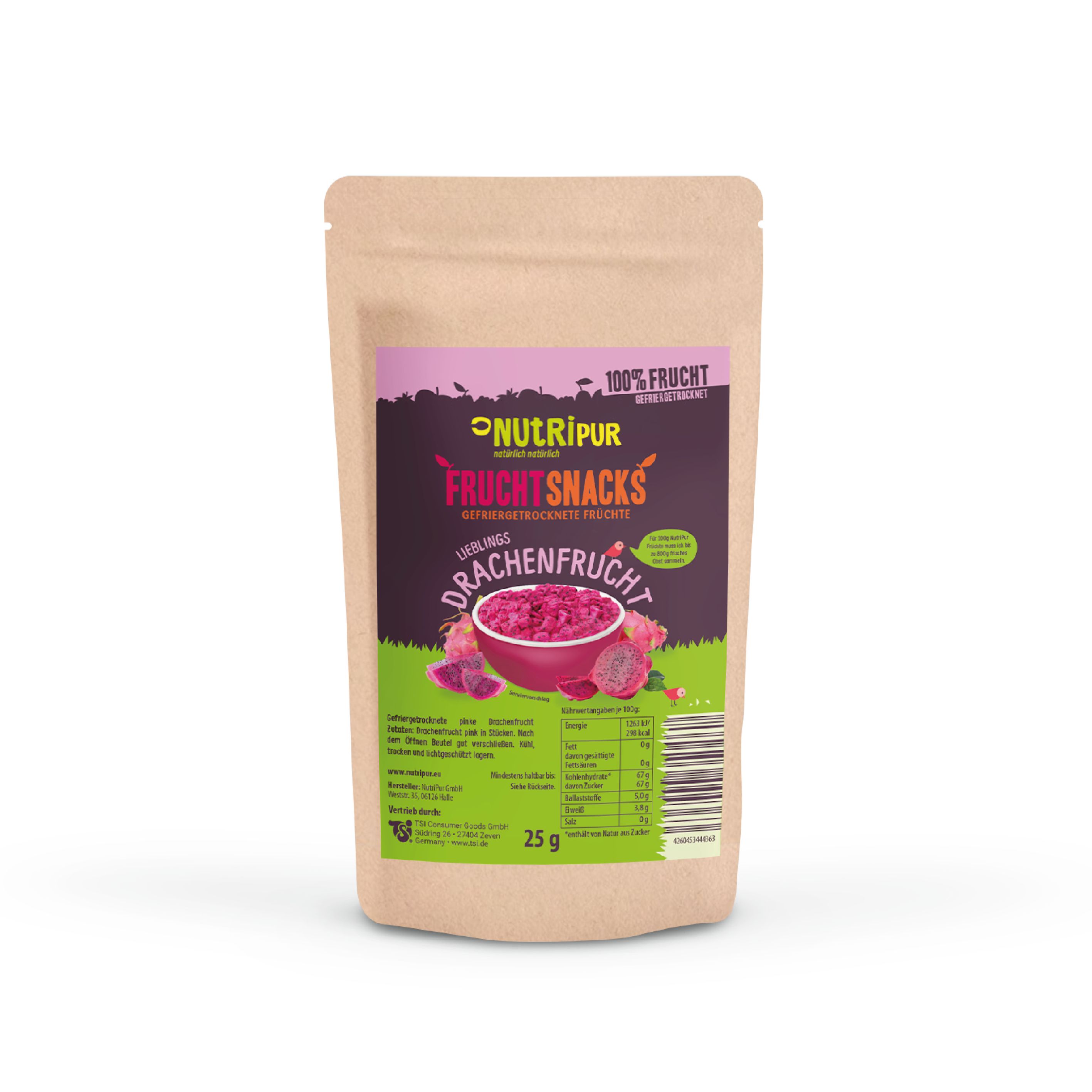NutriPur gefriergetrocknete Früchte, Drachenfrucht