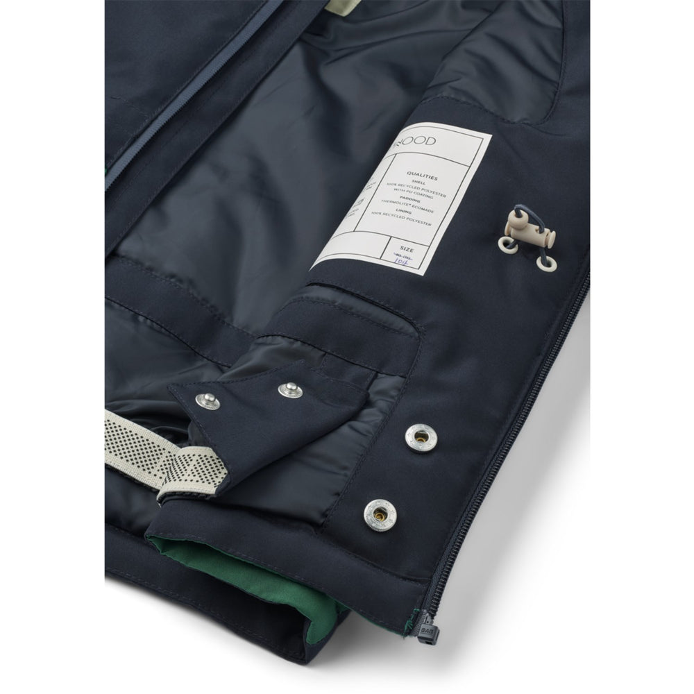 Køb LIEWOOD Classic Navy / Garden Green Kalle Jakke
