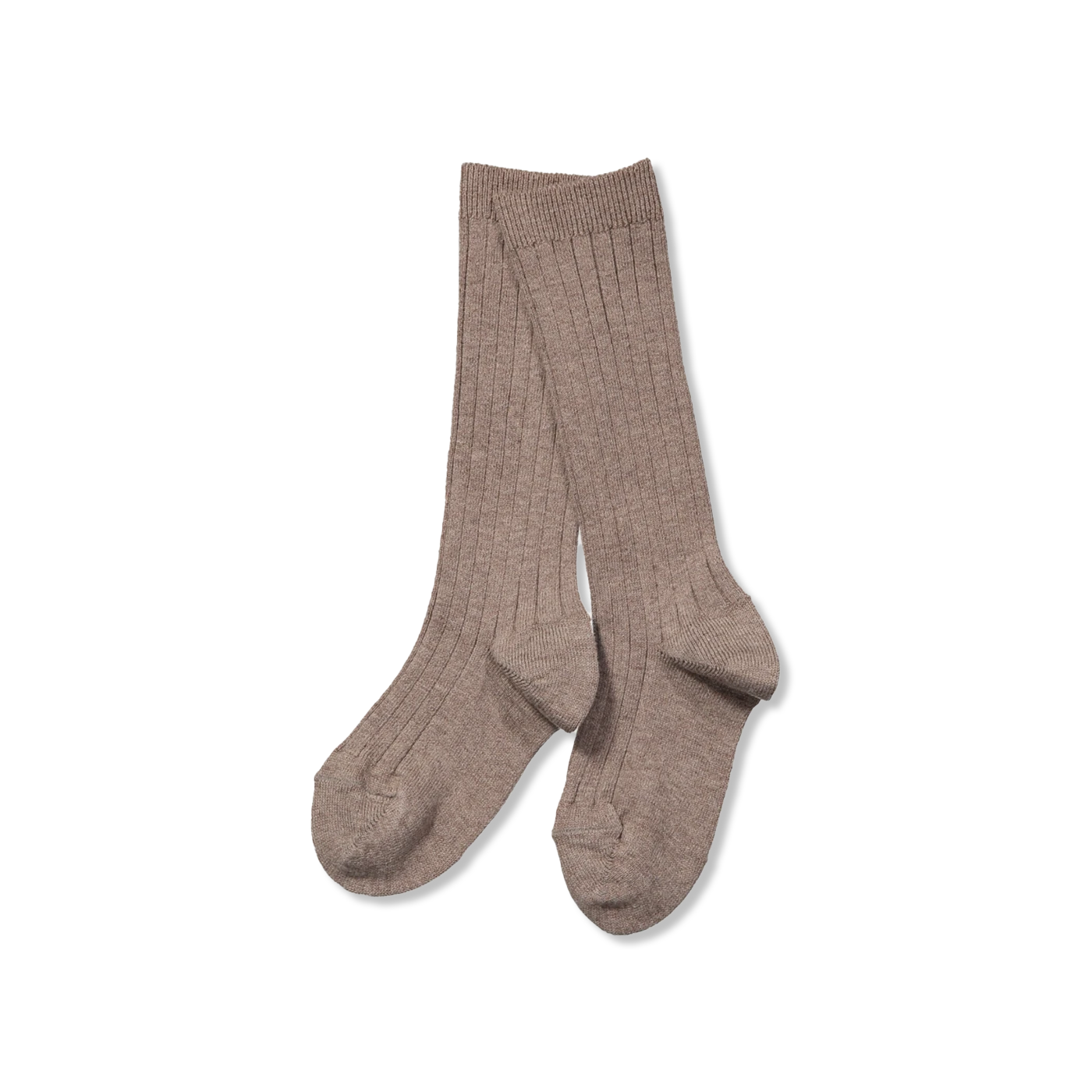 WIDE-RIB BASIC KNEE HIGH SOCKS knæstrømper