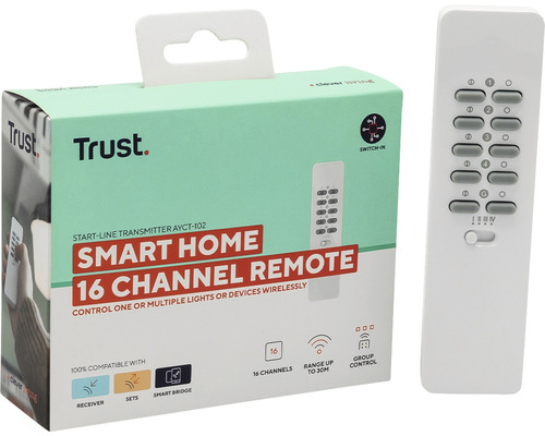Trust Smart AYCT-102 afstandsbediening wit