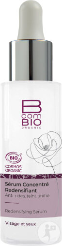BcomBio Organic Sérum Concentré Redensifiant Visage Et Yeux Bio 30ml