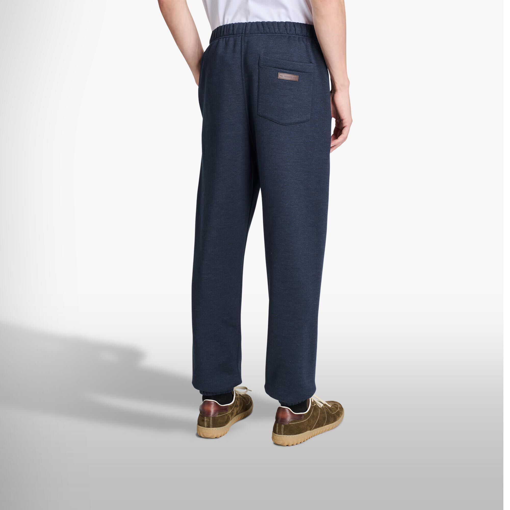 Pantalon De Jogging Avec Detail Cuir
