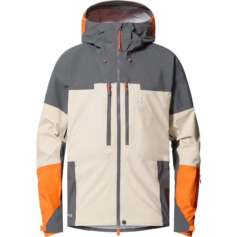 Haglöfs Spitz GTX PRO Jacket Men Chalk Beige/Magnetite