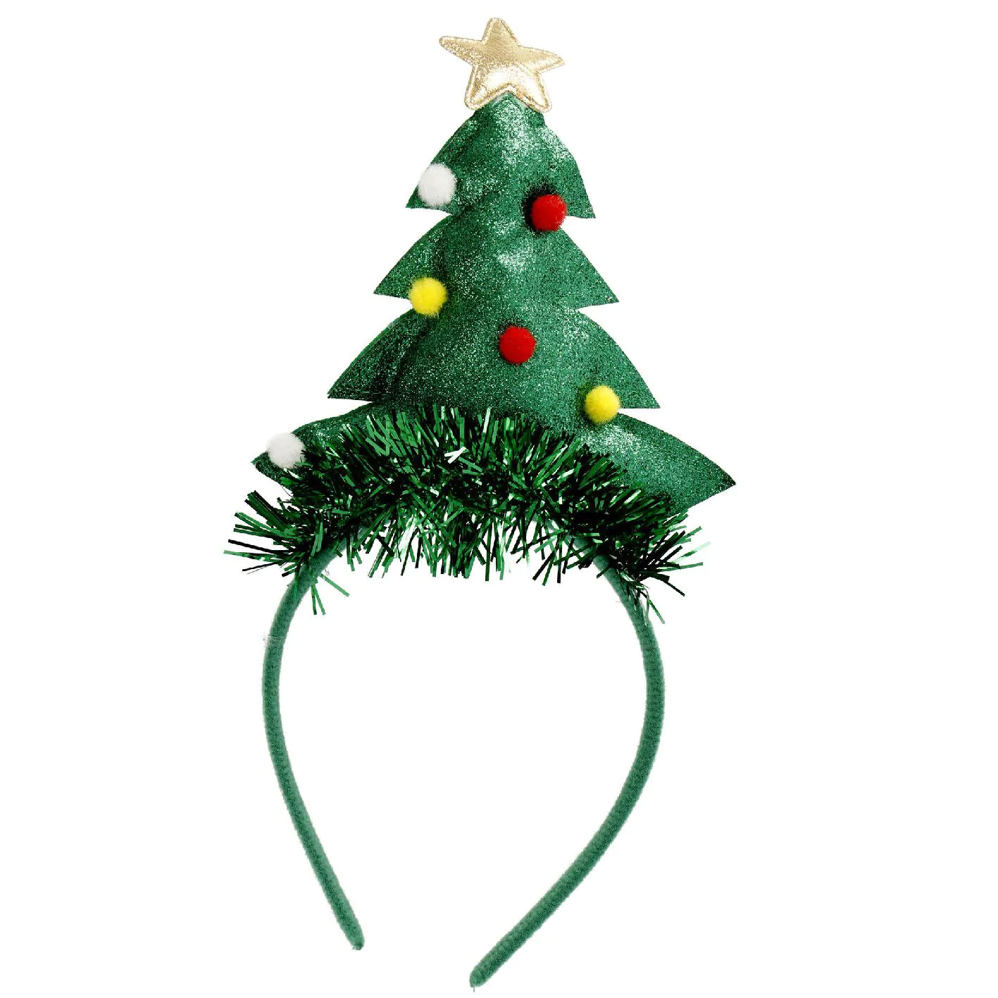 Haarreifen Weihnachten 3D, Baum