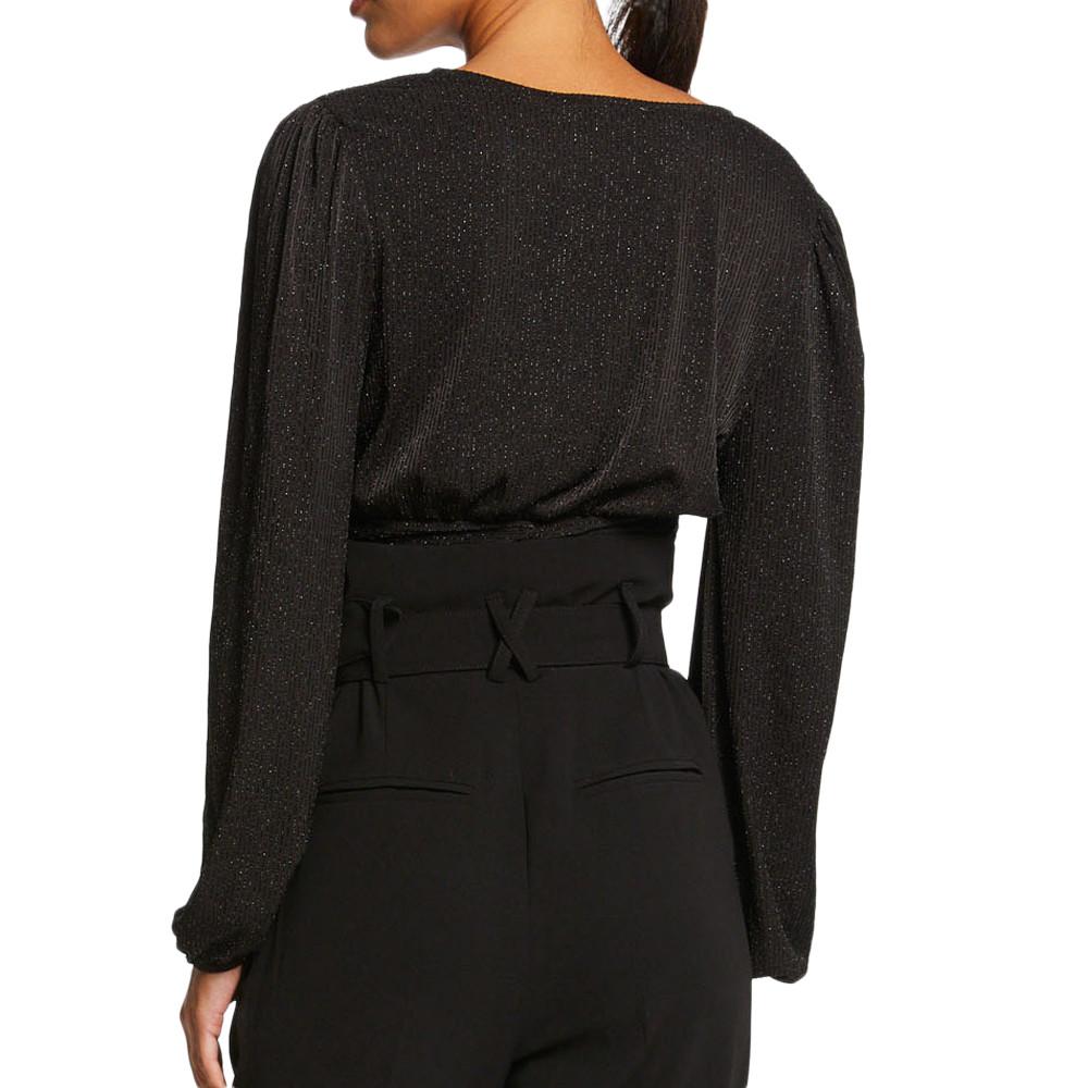 Morgan Top Noir Femme Morgan Telva