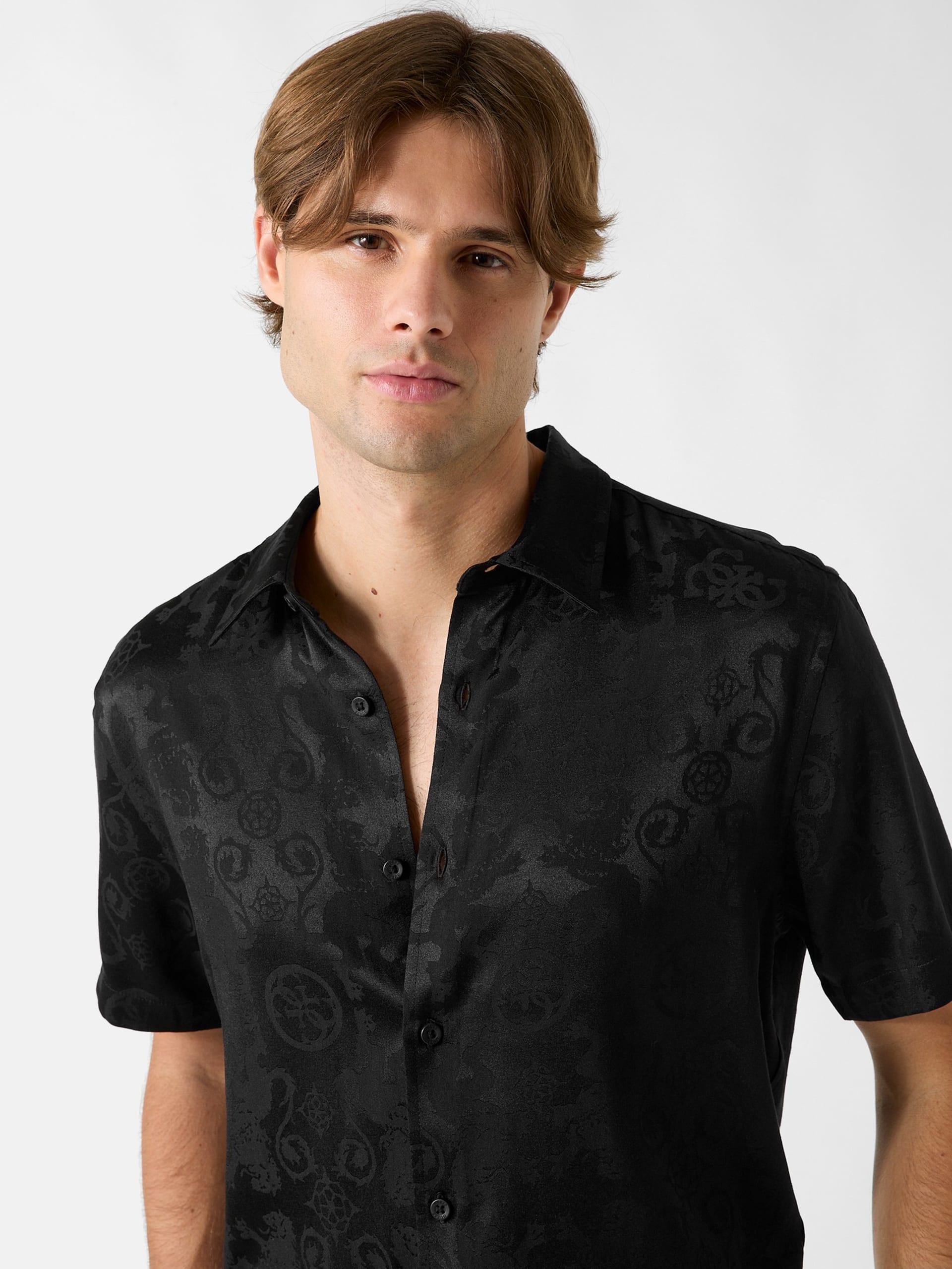 Camisa Jacquard Leão Peônia