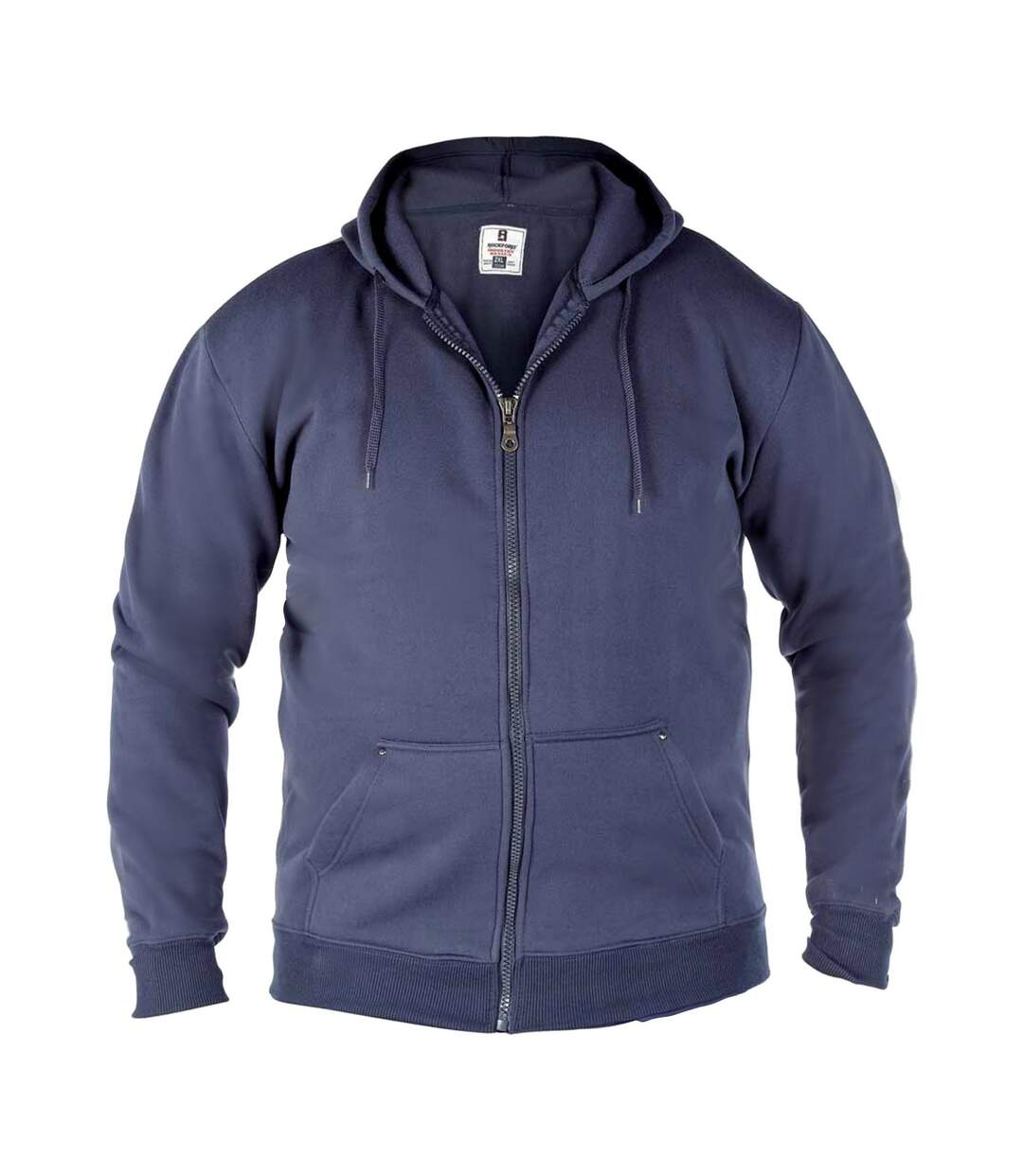 Duke Rockford - Sweat à capuche zippé grande taille - Homme (Bleu marine) - UTDC104