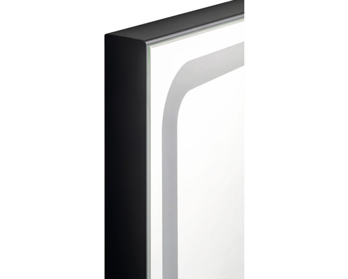 LED-spiegel Mia Zwart 50 x 80 cm IP44 zwart