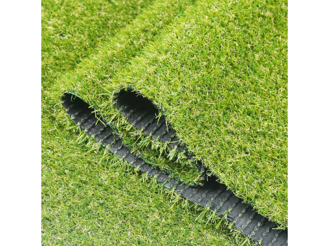 Tapis de pelouse synthétique, fausse herbe artificielle, 20 MM, 1x25 MT, 84820