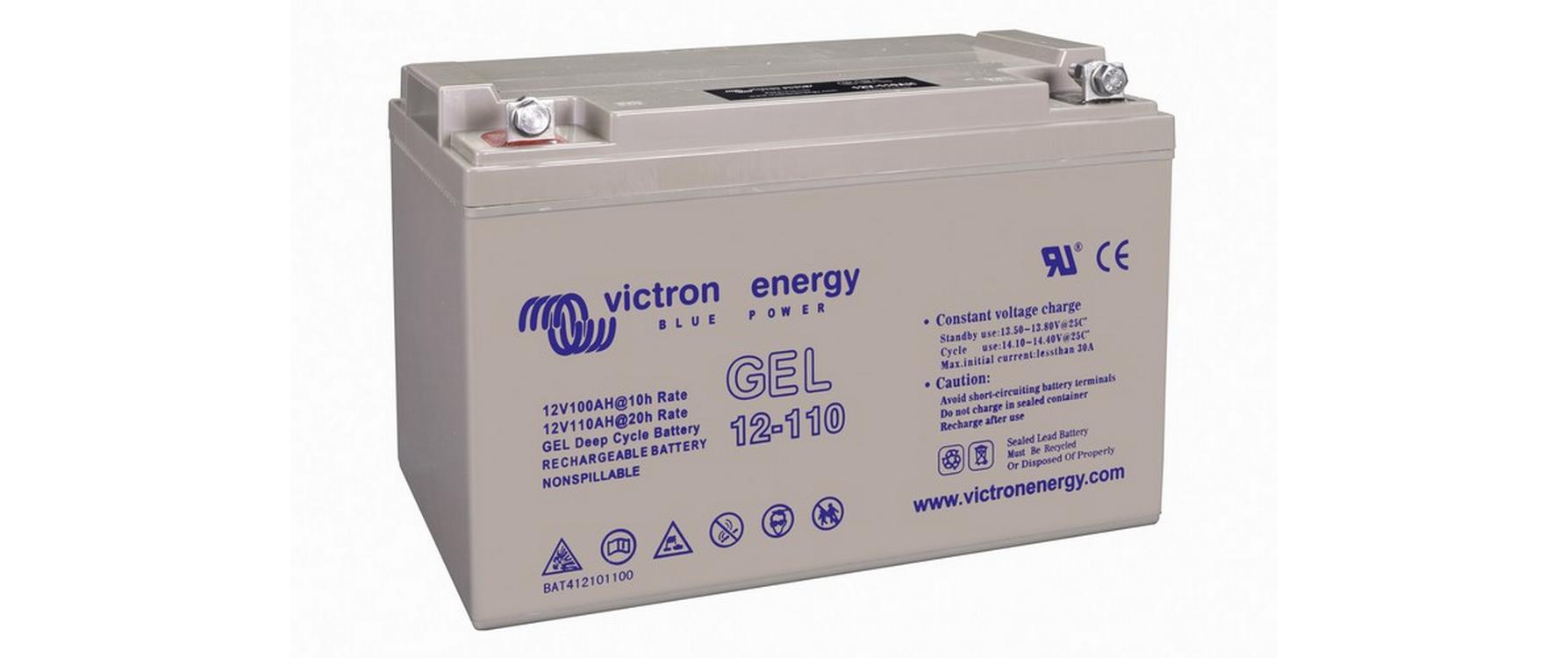 Batterie Gel Deep Cycle 12 V / 110 Ah<br>Gel-Batterie mit langer Lebensdauer