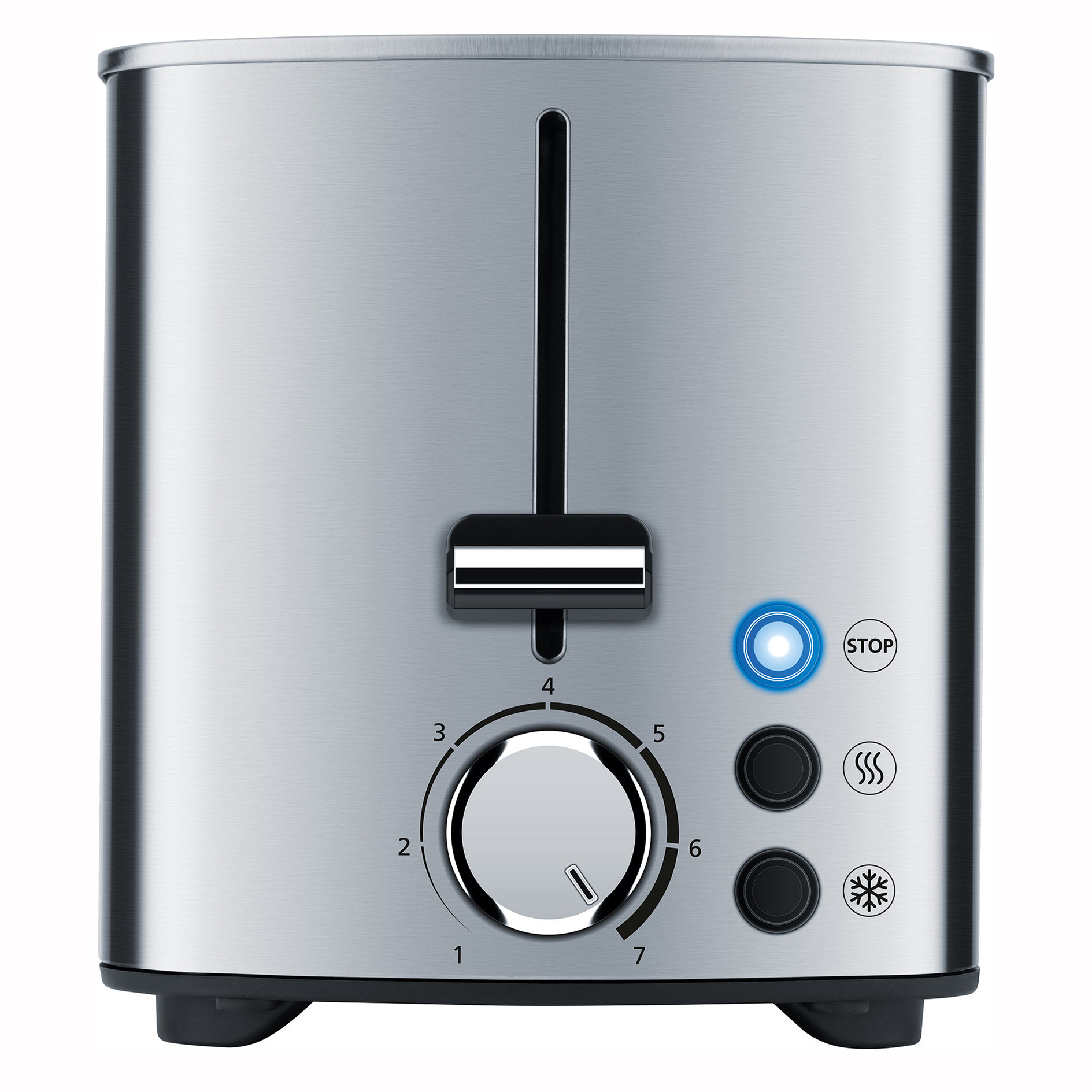 STEBA Doppel-Langschlitztoaster - Edelstahl - 4 Funktionen