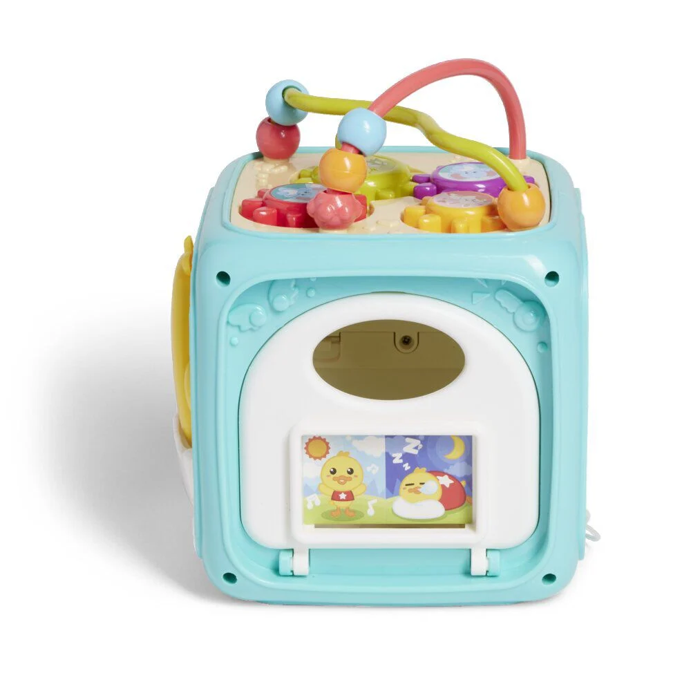 Cube activité enfant 14x14x17,7cm