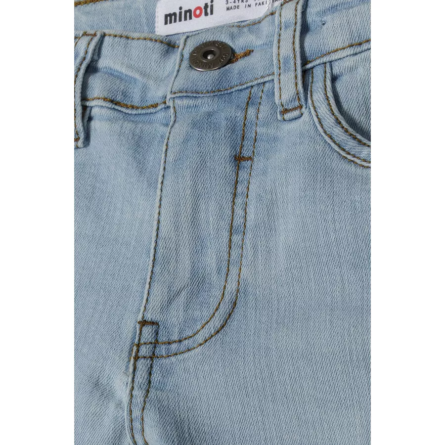 MINOTI Slim-fit-Jeans Denim-Hellblau