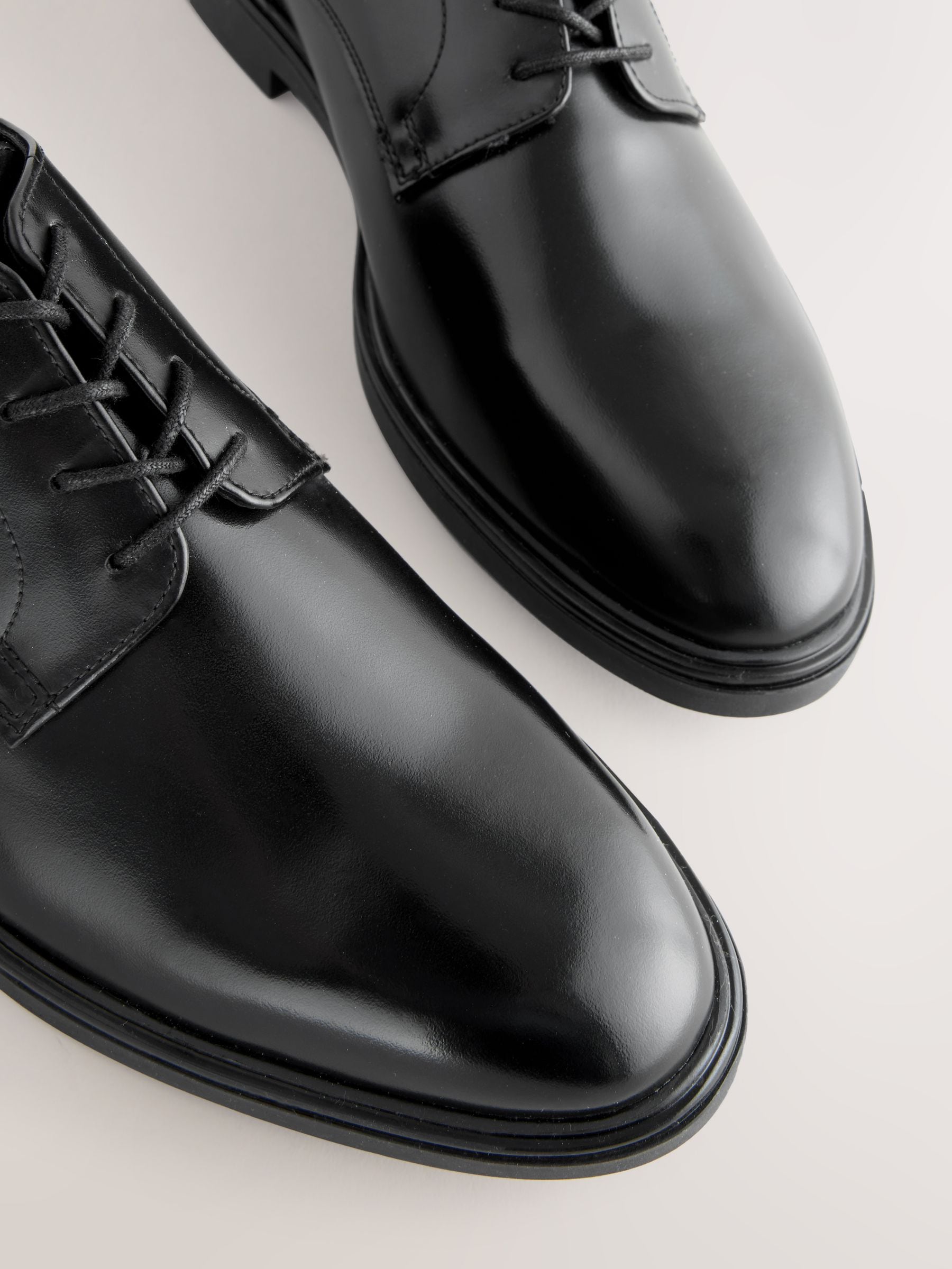 Zwart - Derby schoenen