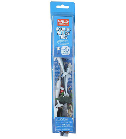 Wild Republic Figuren - Nature Tube - 18 st. - Wassertiere