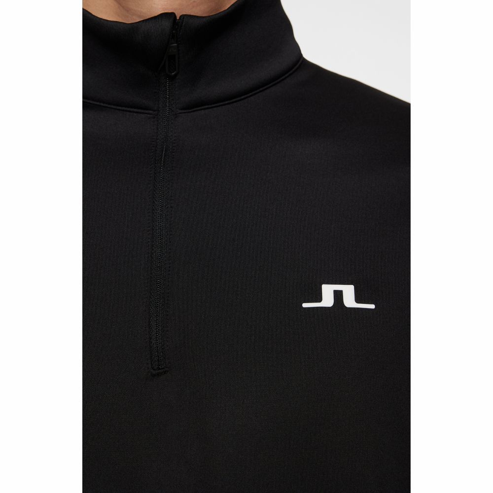 Aerial Quarter Zip Genser Svart