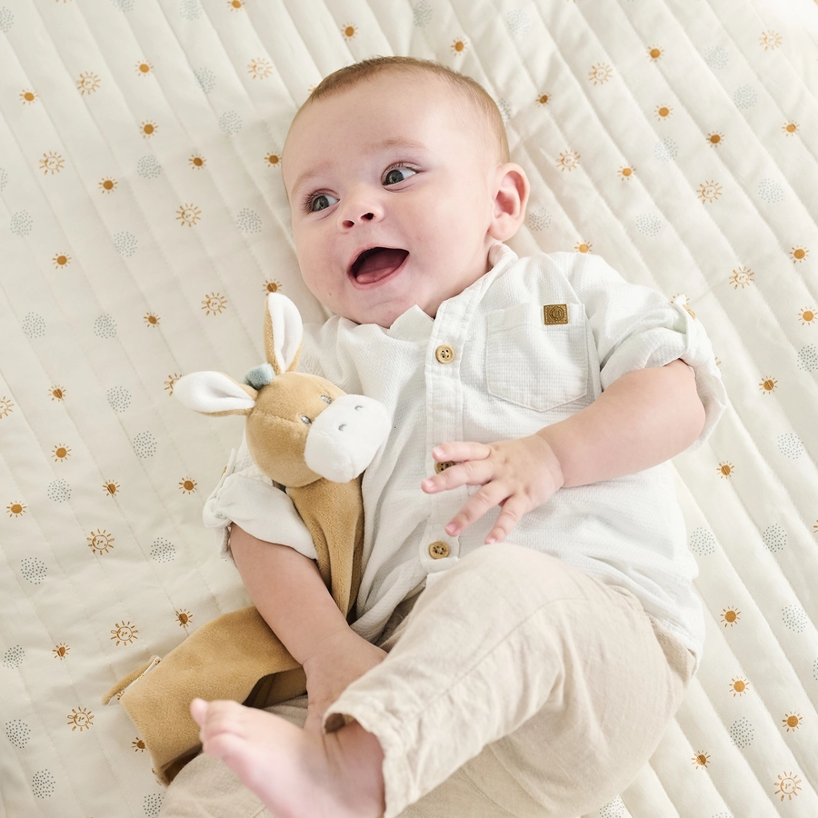 Nattou Maxi Kuscheltuch Esel Leo