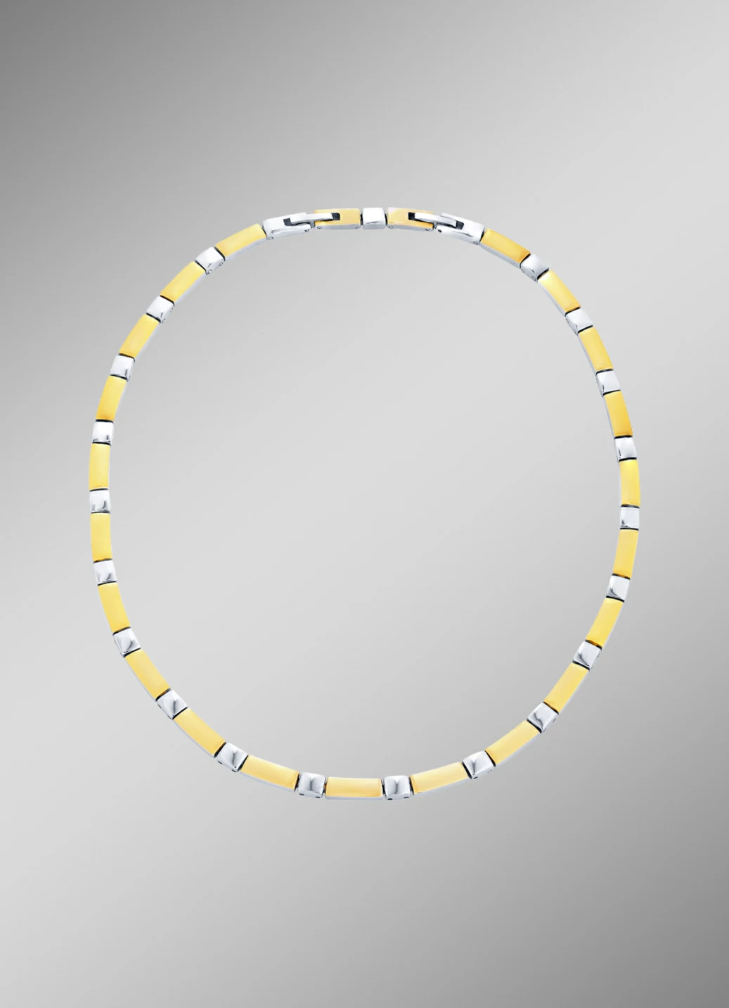 Wunderschön und modern: Halskette in Bicolor