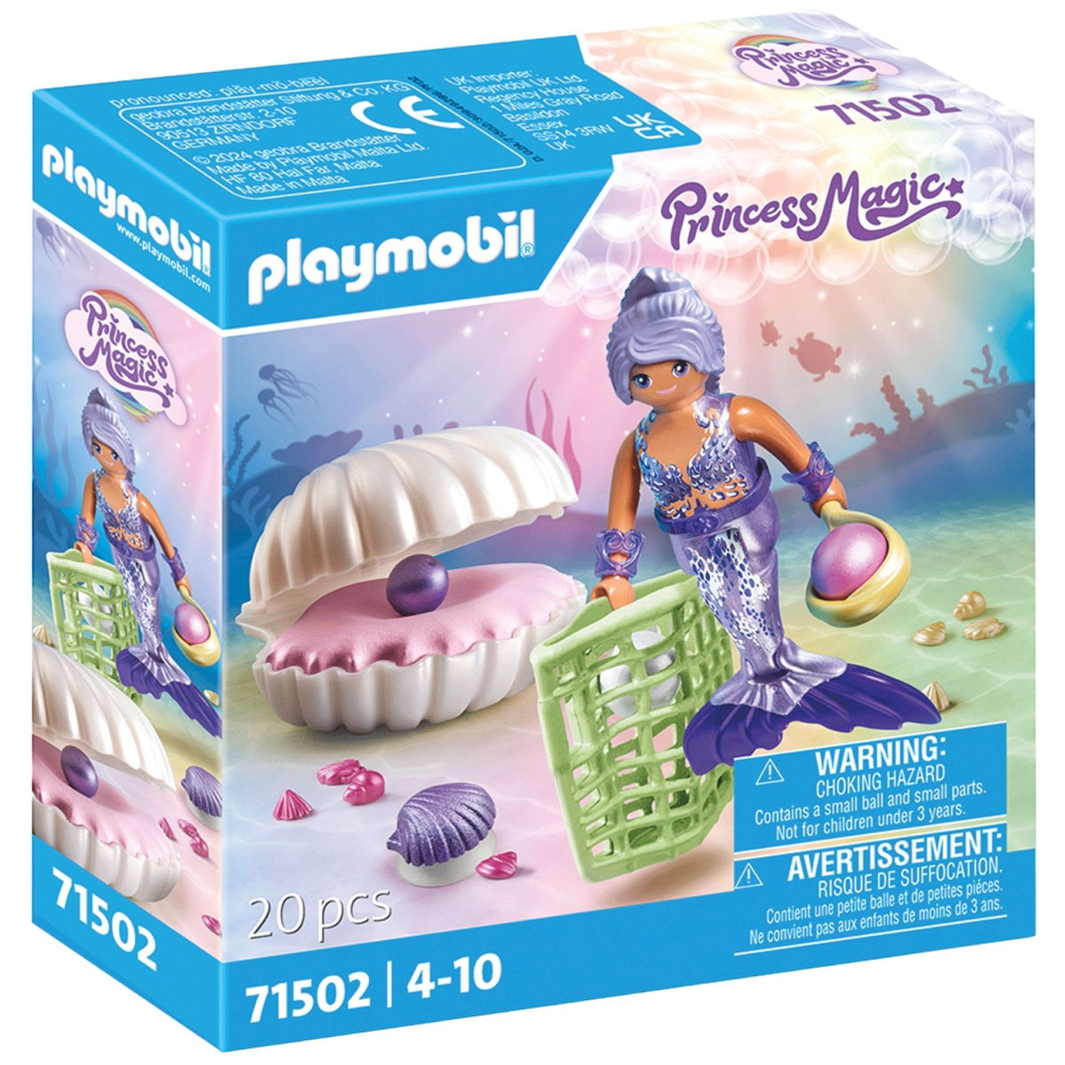 PLAYMOBILPLAYMOBIL   Princess Magic 71502 Meerjungfrau mit Perlmuschel