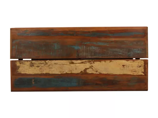 Table de bar Bois massif de récupération 150 x 70 x 107 cm