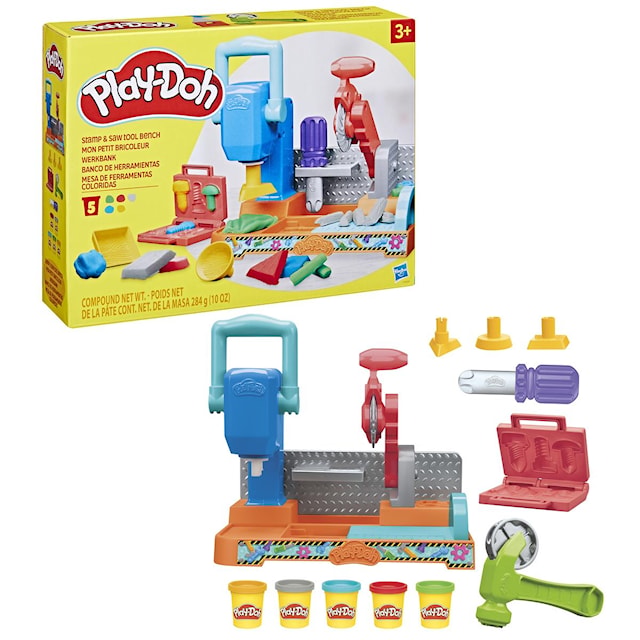 Play-Doh Playset Stamp`n Tool Bench