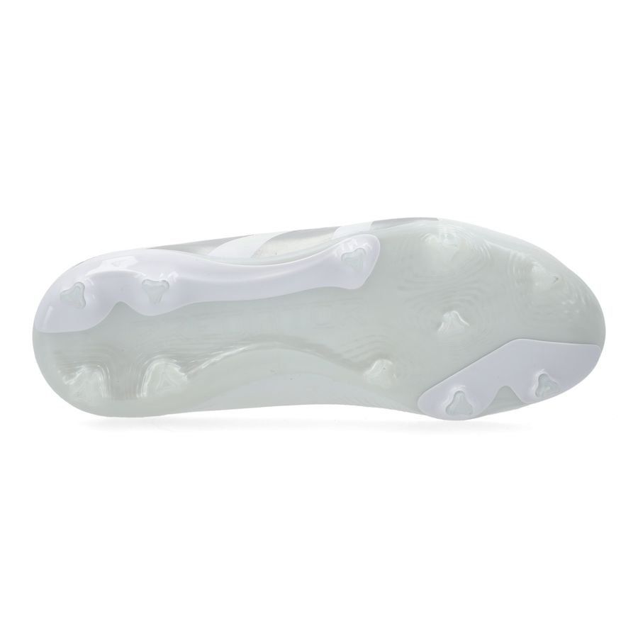 adidas Predator Elite FG Pearlized - Blanc/Argenté Enfant