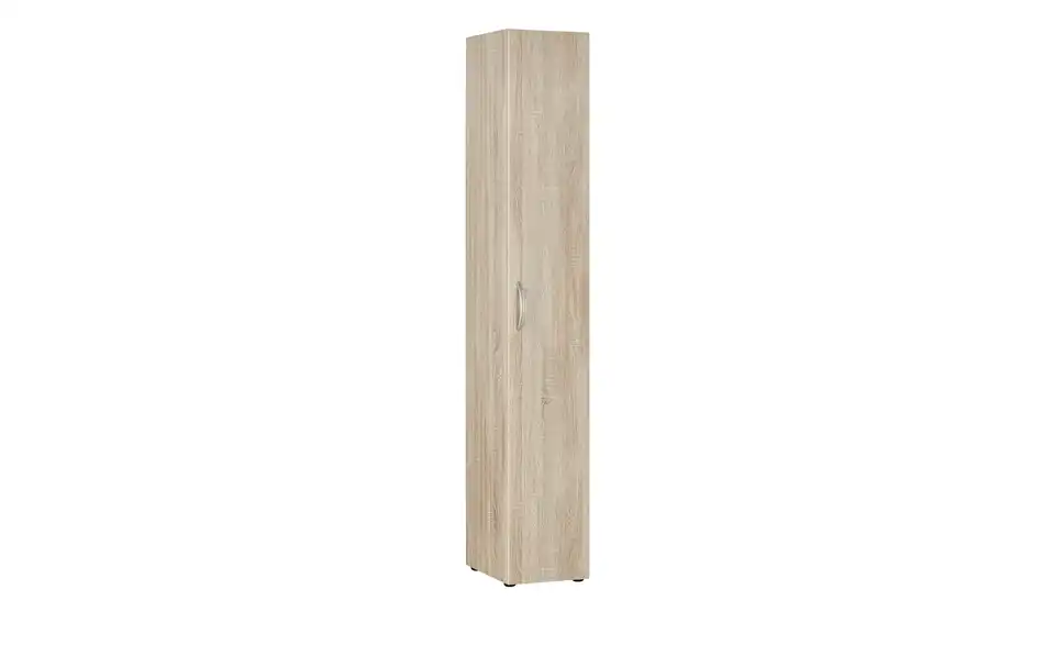Schrank, 1-türig Multischrank-System 30 cm Eiche sägerau (Nachbildung)