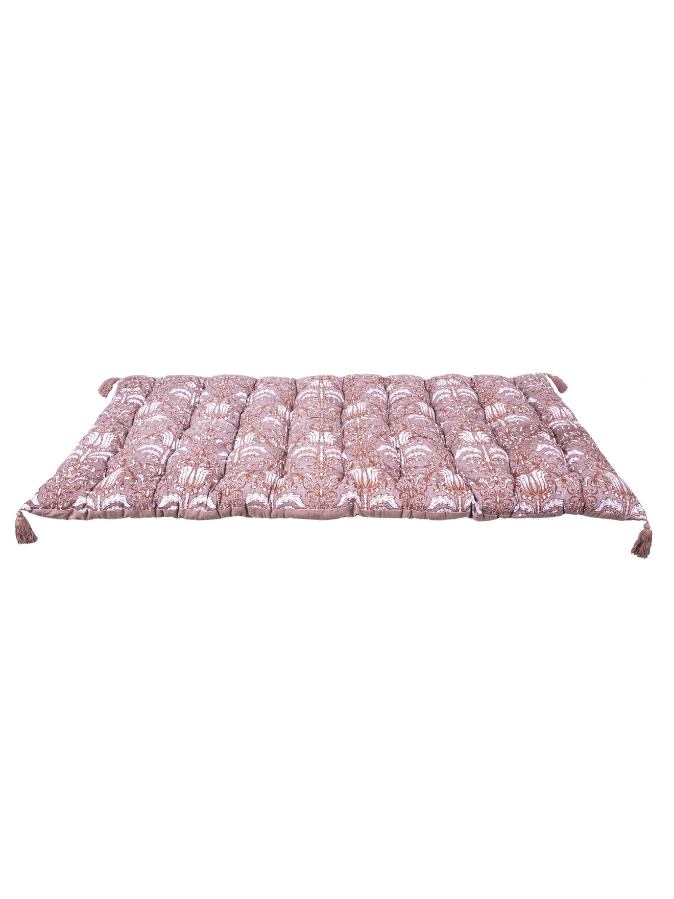 Long coussin imprimé baroque