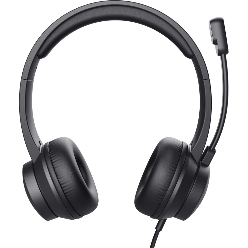 Trust HS-150 Casque avec fil Arceau Bureau/Centre d'appels, noir