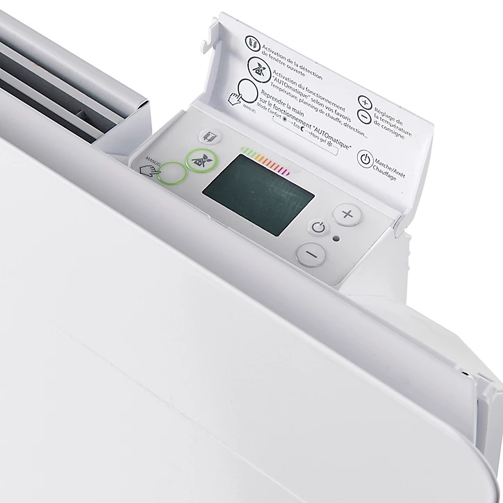 Radiateur électrique à double cœur de chauffe Noirot Calou Horizontal 1500W