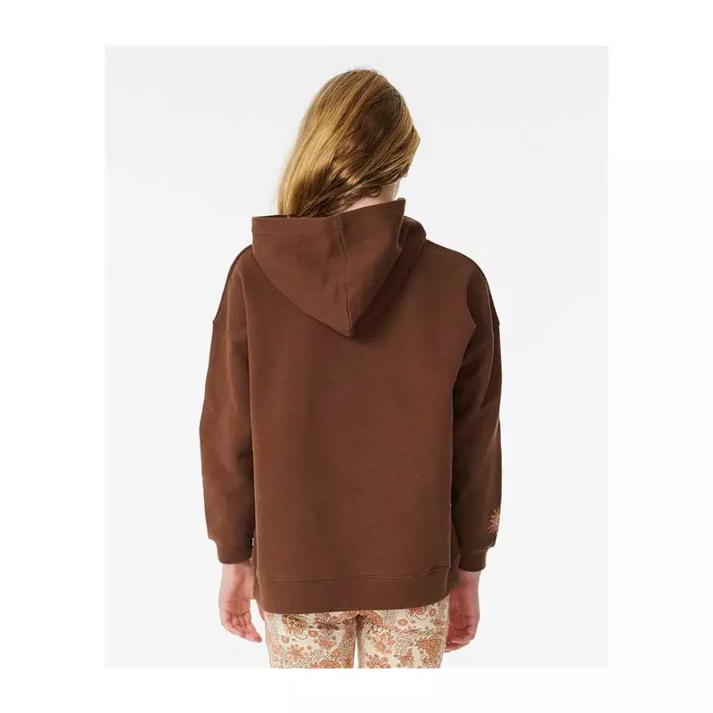 Sweat junior RIPCURL Sun Catcher Hood -Girl Brown