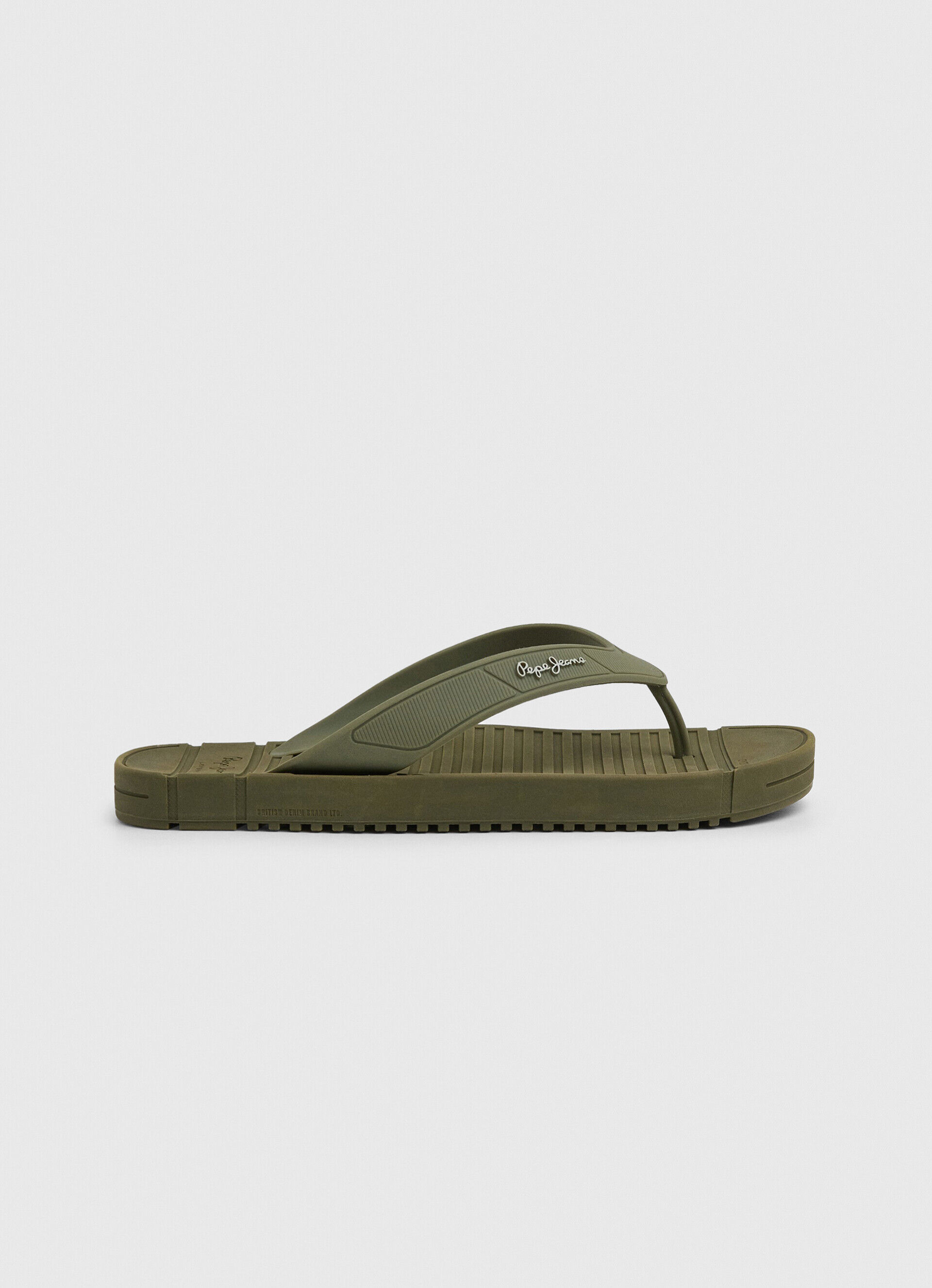 CHANCLAS PLAYA SHORE - army green