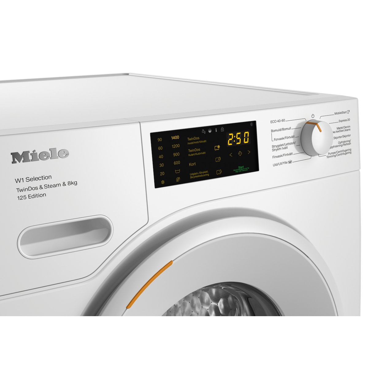 Miele Vaskemaskin WSB683 WCS 125 Edition (Lotushvit)
