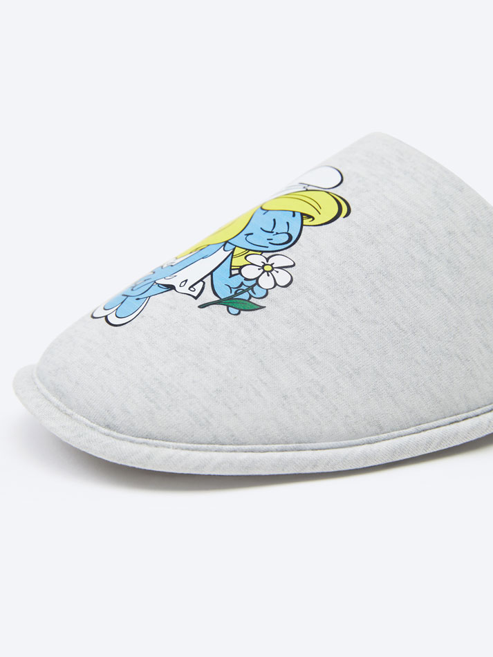 Pantufas Smurfs IMPS - Cinza