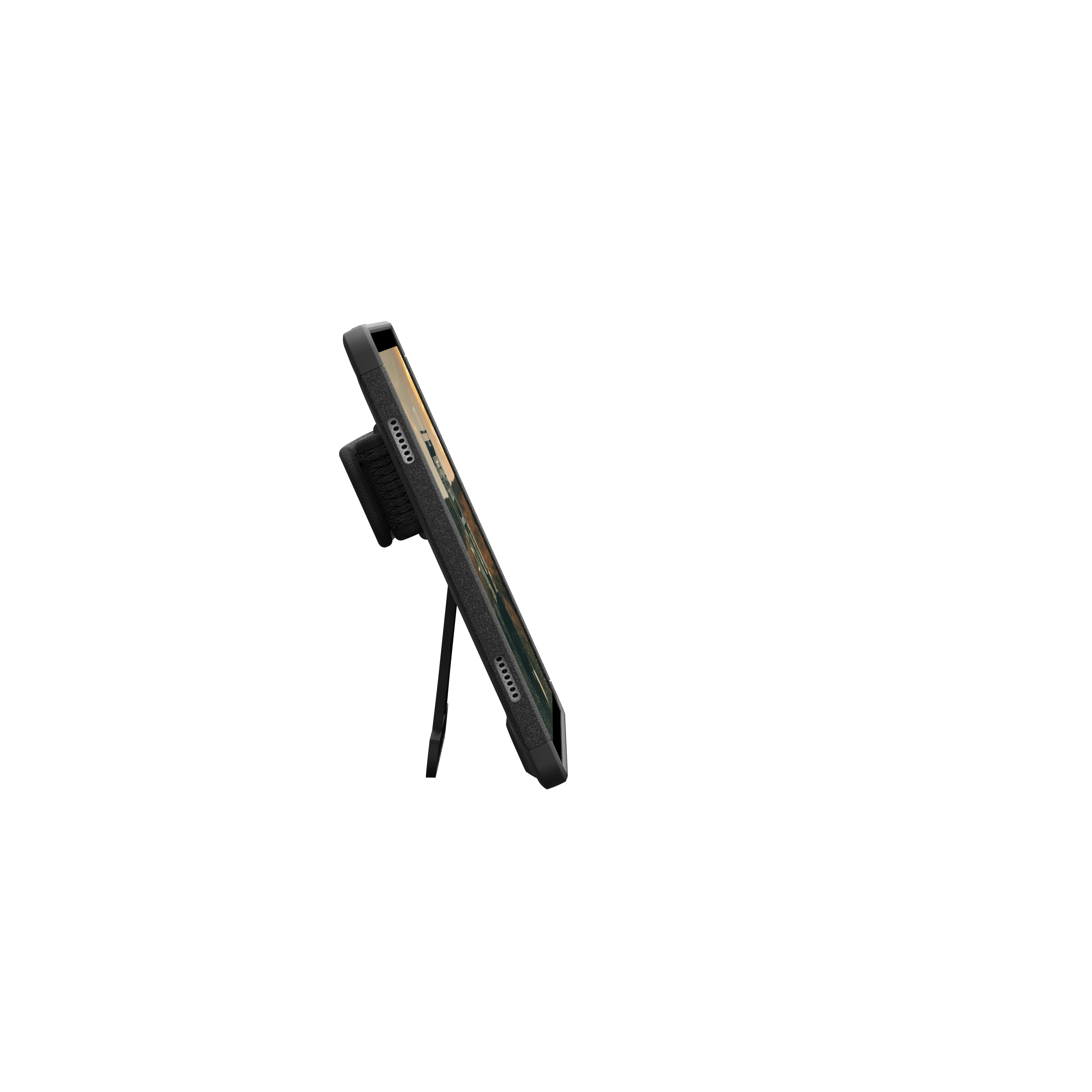 Samsung Galaxy Tab A11  Plus / A9  Plus Outdoor Schutz Hülle Back Cover Scout   Kickstand   Apple Pencil Halterung (224450114040) - Schwarz