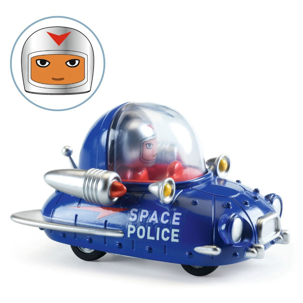 Køb Djeco Crazy Motors, Space Politi