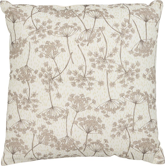 Intratuin sierkussen Flower groen/wit 45 x 45 x 1 cm