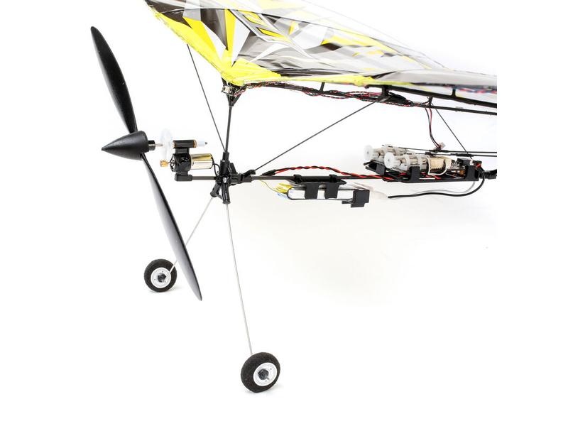 E-flite Slowflyer UMX Night Vapor 367 mm BNF Basic Micro Flugmodell mit Beleuchtung