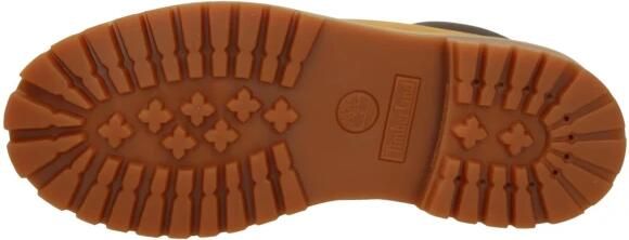 Timberland Junior Suède Logo Laarzen Rubber Zool Brown