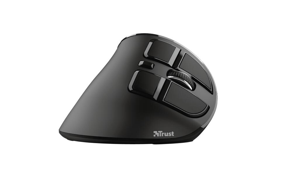 Ergonomische Maus Voxx RechargeableWiederaufladbare, ergonomische Funkmaus mit Digitalanzeige