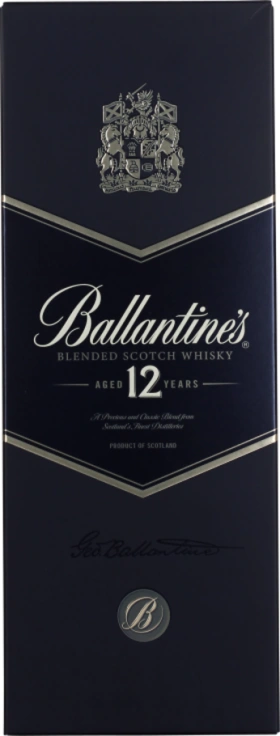 BALLANTINES 12 YEARS 1LTR