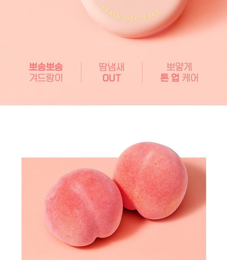 zo natuurlijk - Peach Deo Pact