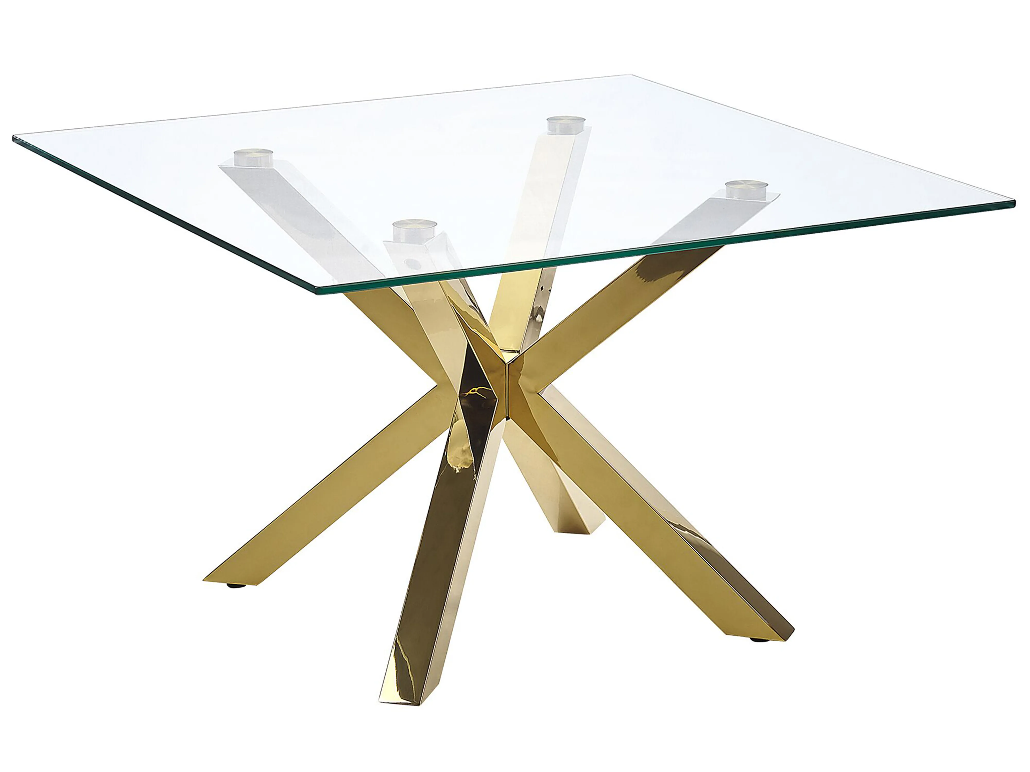 Salontafel STARLIGHT Veiligheidsglas Goud
